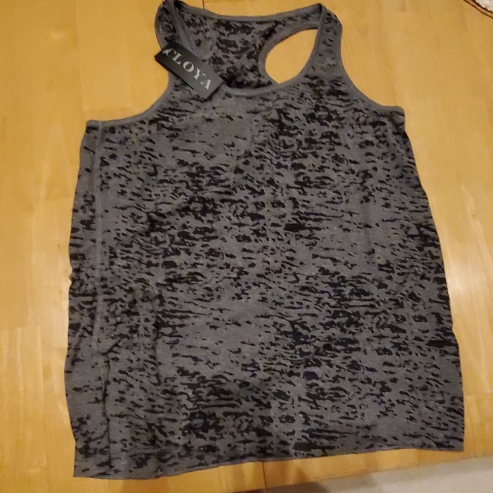 Cloya Racerback Workout Tank NWT
